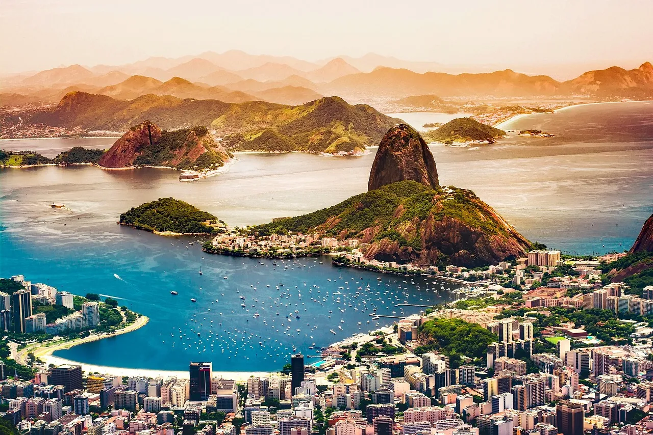 La baie de Rio de Janeiro et le Pain de Sucre